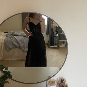 prom dress (new) Lauren Sweetheart A-Line Glitter Sequin Dress